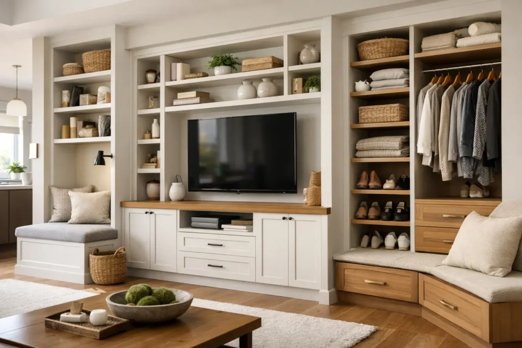 Built In Storage Solutions Home Ideas
