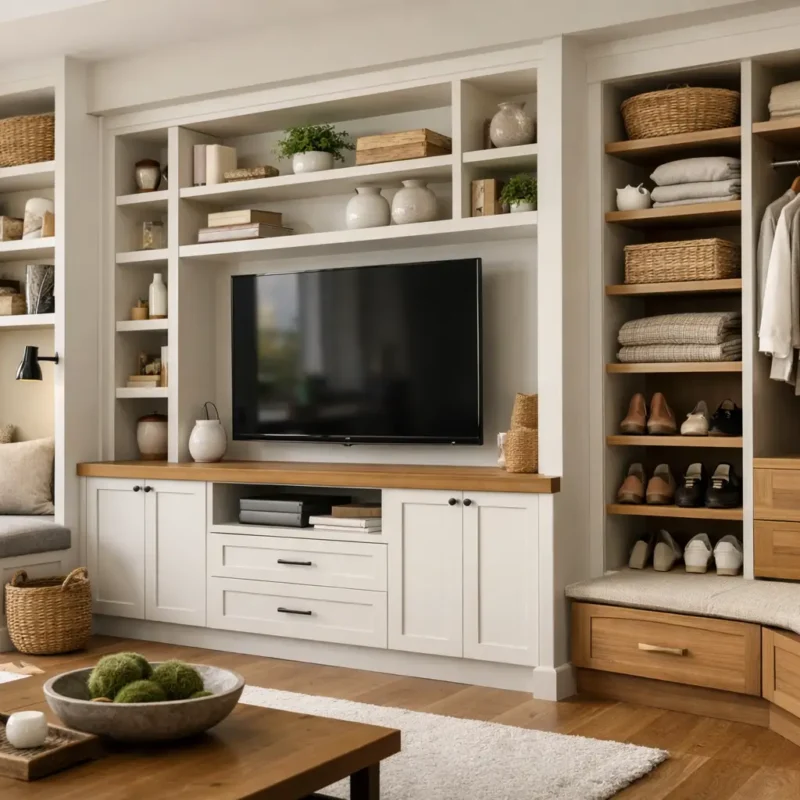 Built In Storage Solutions Home Ideas