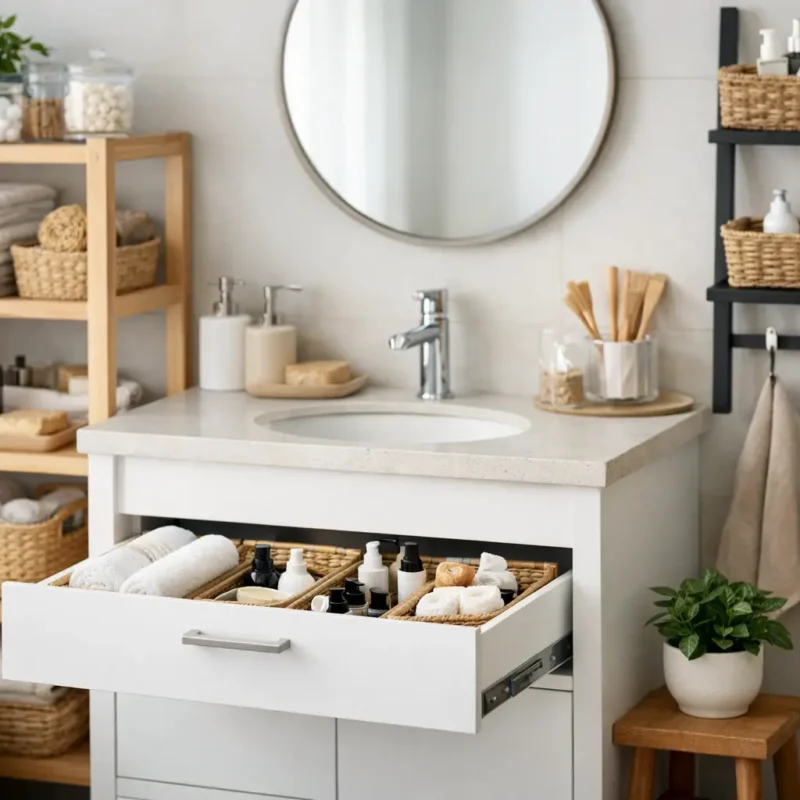 15 Best Bathroom Storage Ideas That Actually Work