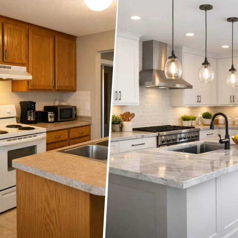 Before and After Kitchen Remodel: What Changes?