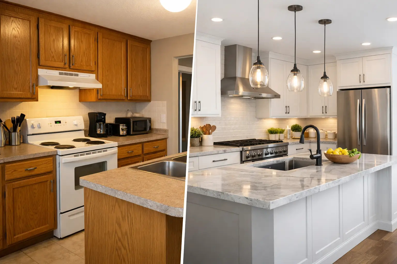 Before and After Kitchen Remodel: What Changes?
