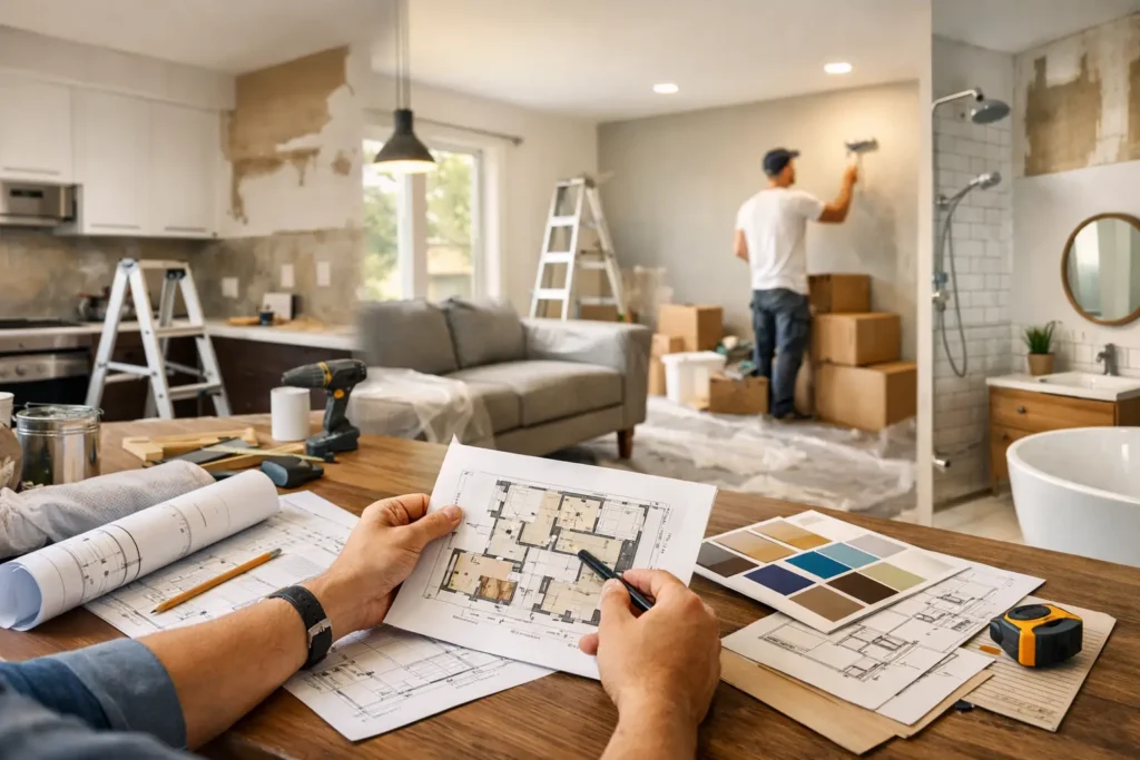 A Home Renovation Timeline Guide for Every Room