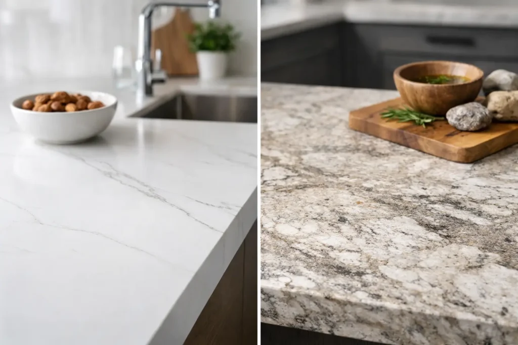 Porcelain Versus Natural Stone Benchtops