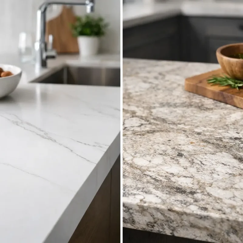 Porcelain Versus Natural Stone Benchtops