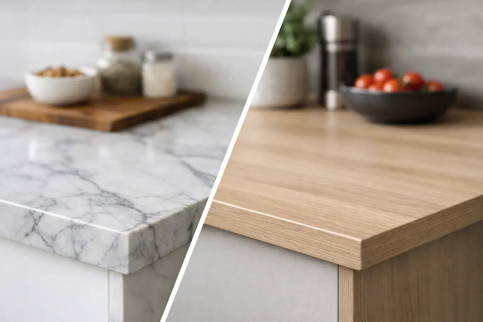 Stone Benchtops vs Laminate Surfaces Compared