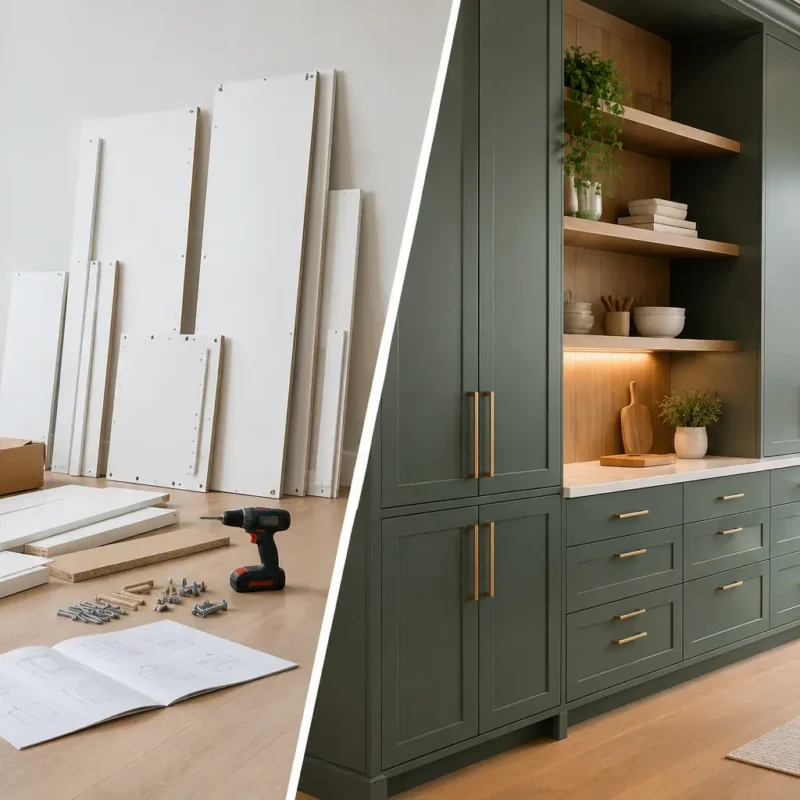 Flatpack Versus Custom Cabinetry: Which Fits?