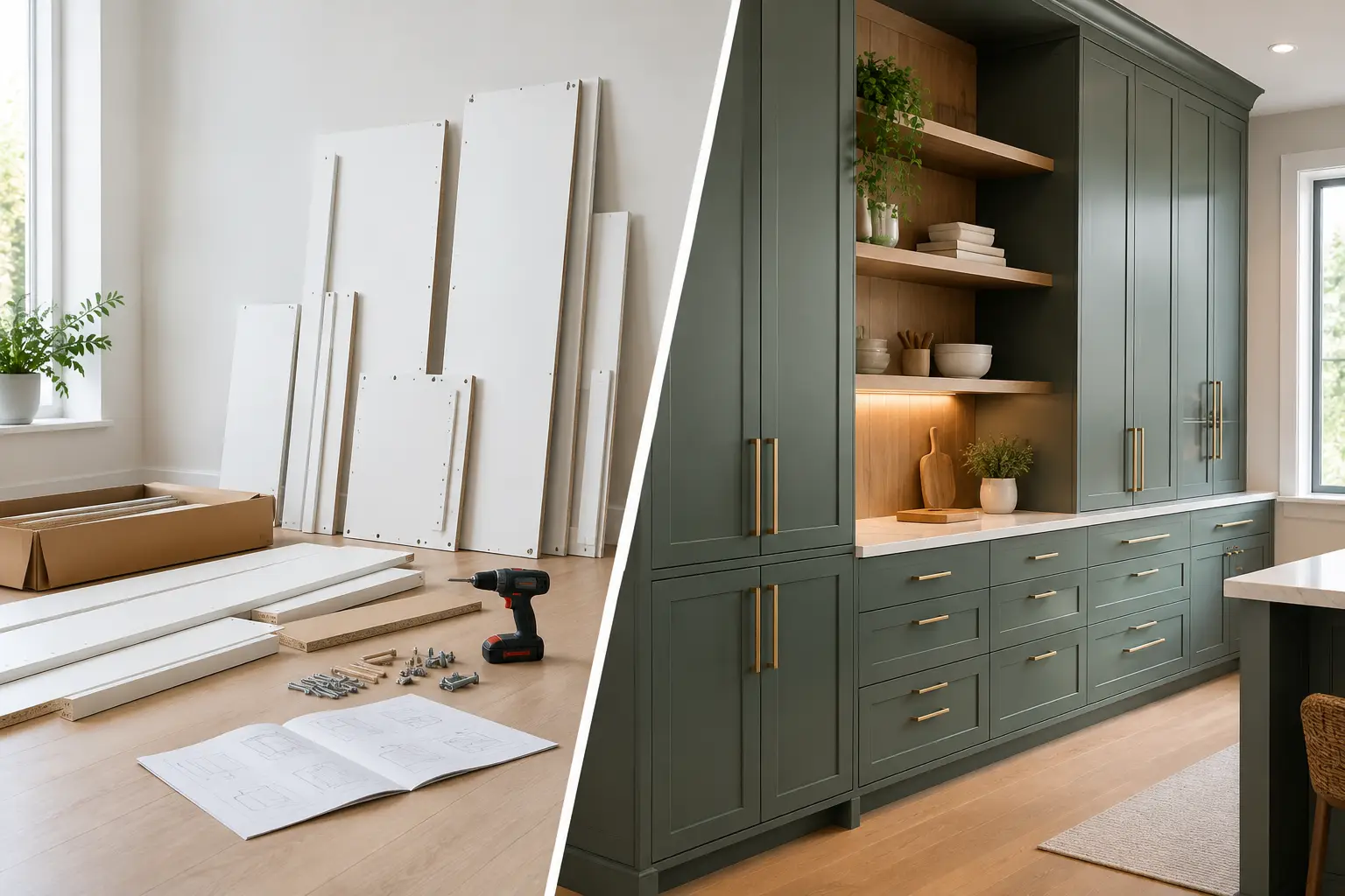 Flatpack Versus Custom Cabinetry: Which Fits?